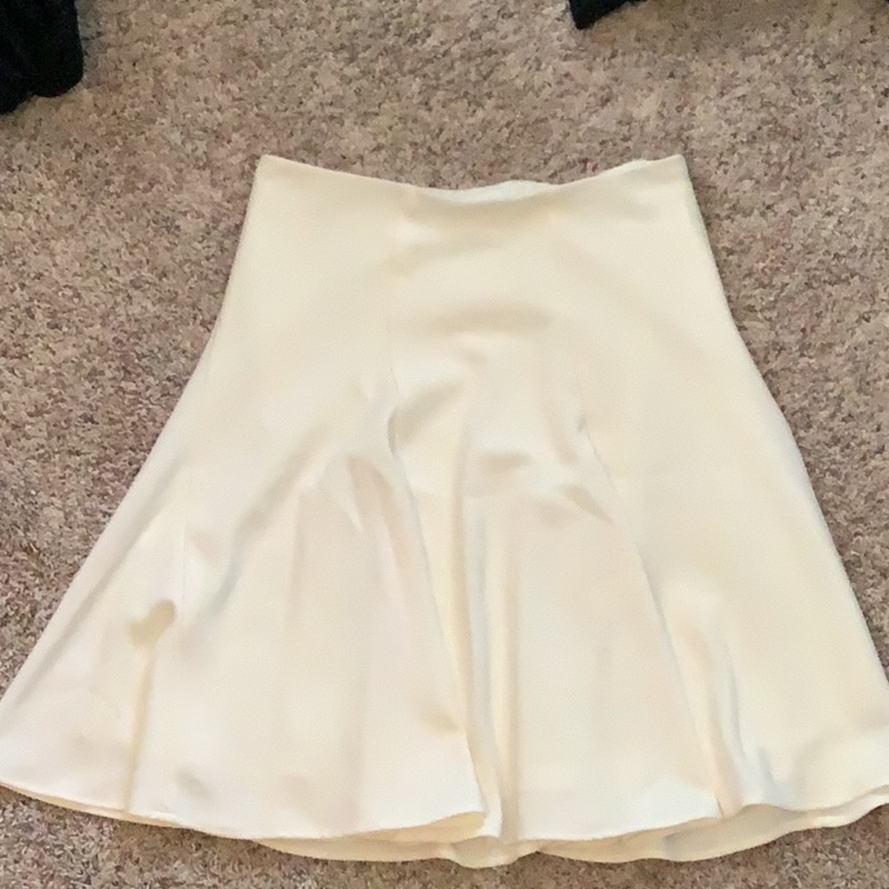 White skirt